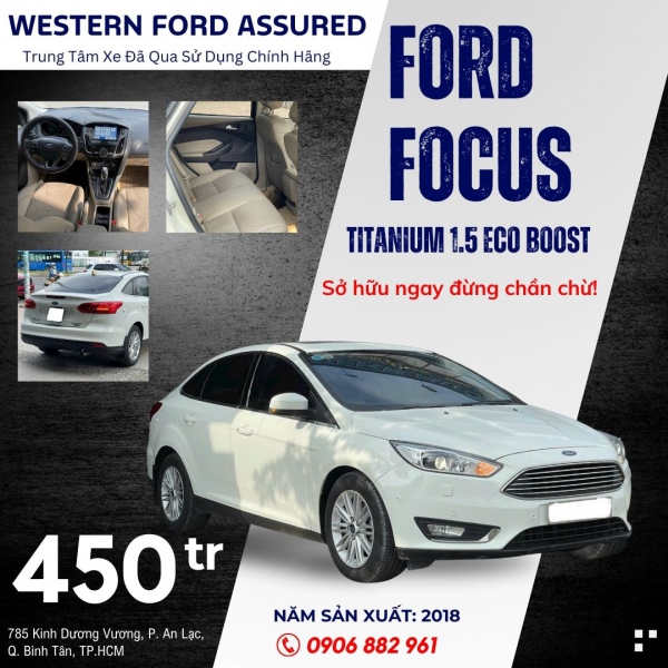 Ford Focus Titanium 1.5 ECO Boost