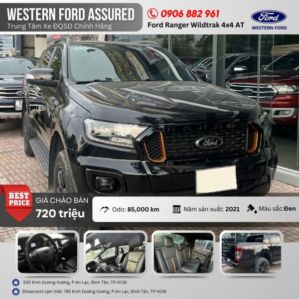 Ford Ranger Wildtrak 4x4 AT