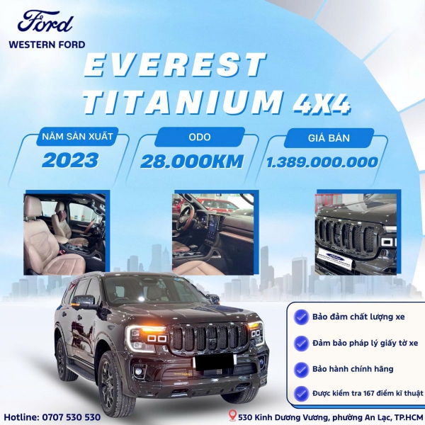 Ford Everest Titanium 4x4