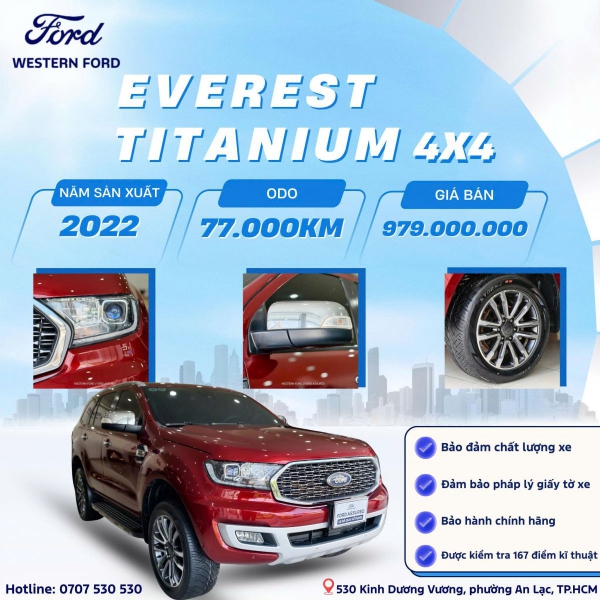 Ford Everest Titanium 4x4