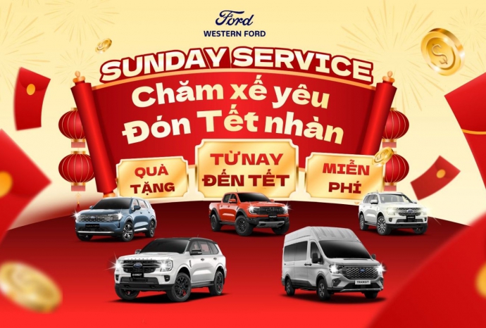 Sunday Service - Chăm Xế Yêu Đón Tết Nhàn