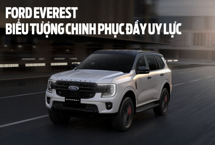 FORD EVEREST SPORT SE – BIỂU TƯỢNG CHINH PHỤC ĐẦY UY LỰC