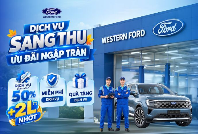 Chương Trình Khuyến Mãi Dịch Vụ Tháng 10 Tại Western Ford