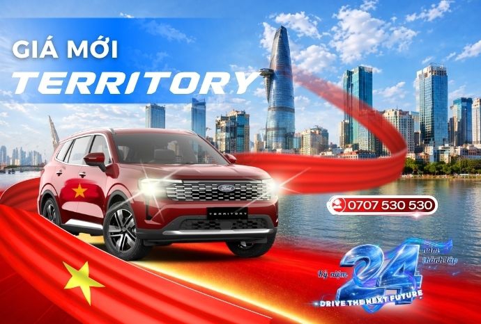 CẬP NHẬT GIÁ MỚI FORD TERRITORY
