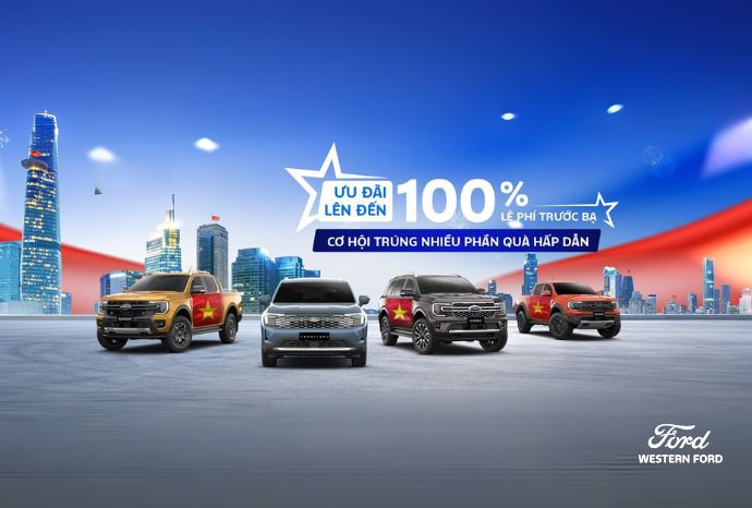 MỪNG LỄ LỚN CÙNG FORD DU NGOẠN MUÔN NƠI