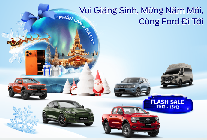 Vui Giáng Sinh, Mừng Năm Mới, Cùng Ford Đi Tới