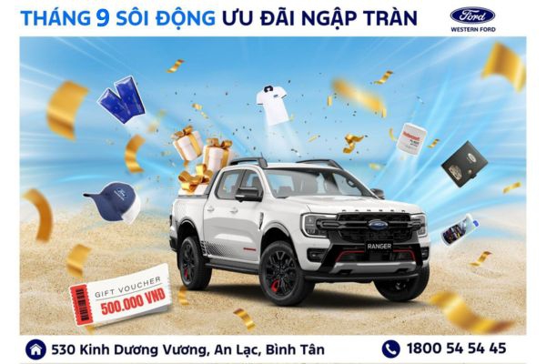 THÁNG 9 SÔI ĐỘNG - ƯU ĐÃI NGẬP TRÀN