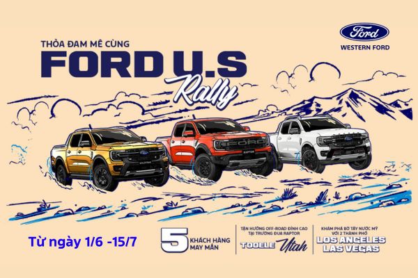 Thỏa Đam Mê Tốc Độ Cùng Ford US Rally