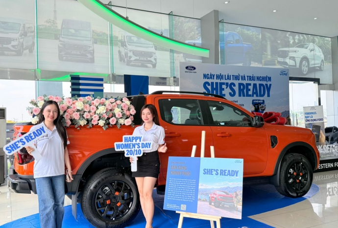 Sự kiện She’s Ready Cùng Western Ford