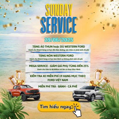 SUNDAY SERVICE THÁNG 6