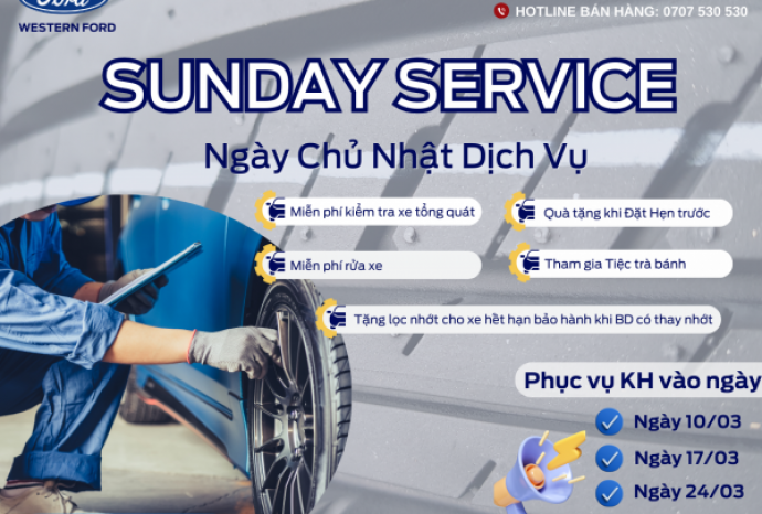 Sunday Service - Ngày Chủ Nhật Dịch Vụ