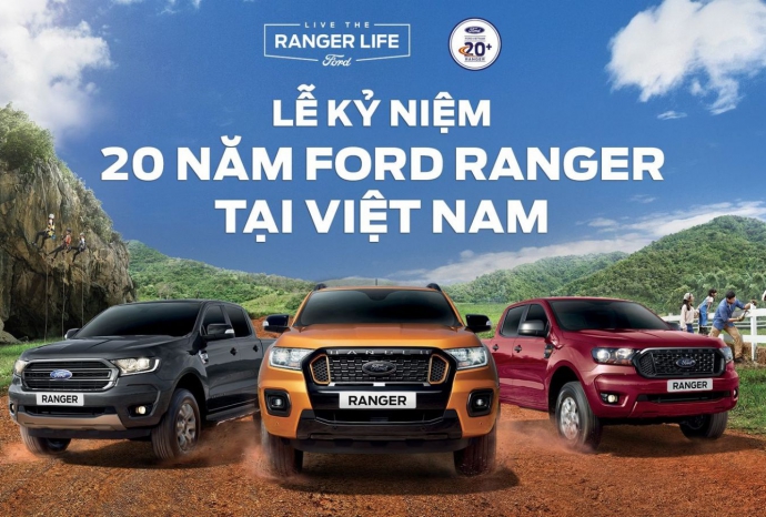 Công Chiếu Lễ Kỷ Niệm 20 Năm Ford Ranger tại Việt Nam
