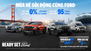 MÙA HÈ SÔI ĐỘNG CÙNG FORD