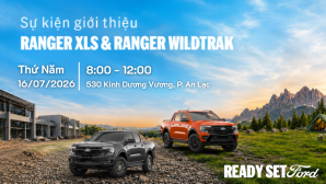 SỰ KIỆN GIỚI THIỆU RANGER WILDTRAK & RANGER XLS